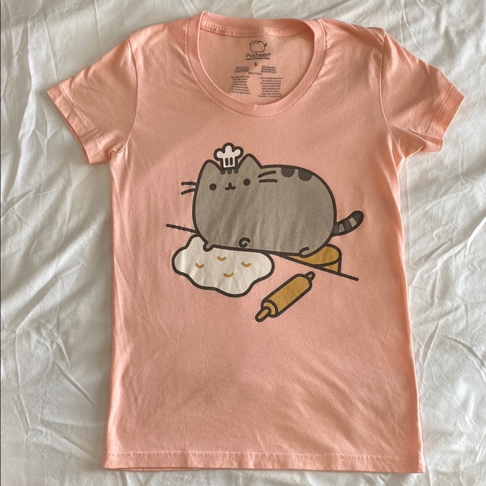 Pusheen Peach Cat T-Shirt